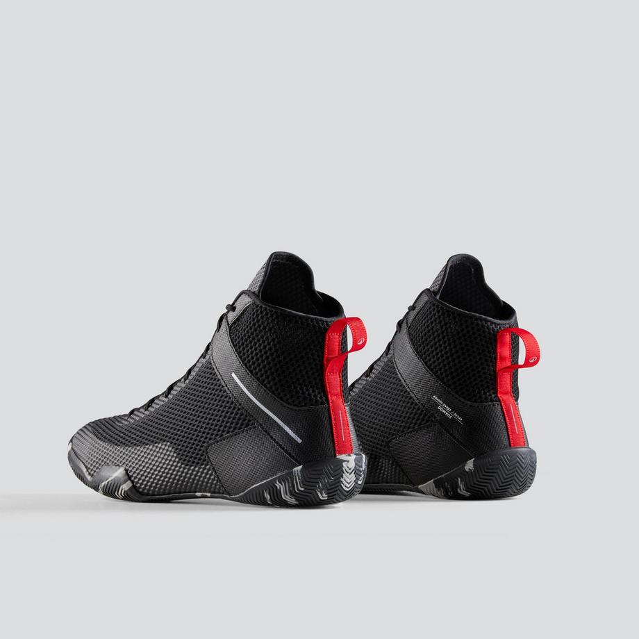 DOMYOS Scarpe da boxe leggere e flessibili per boxe inglese  