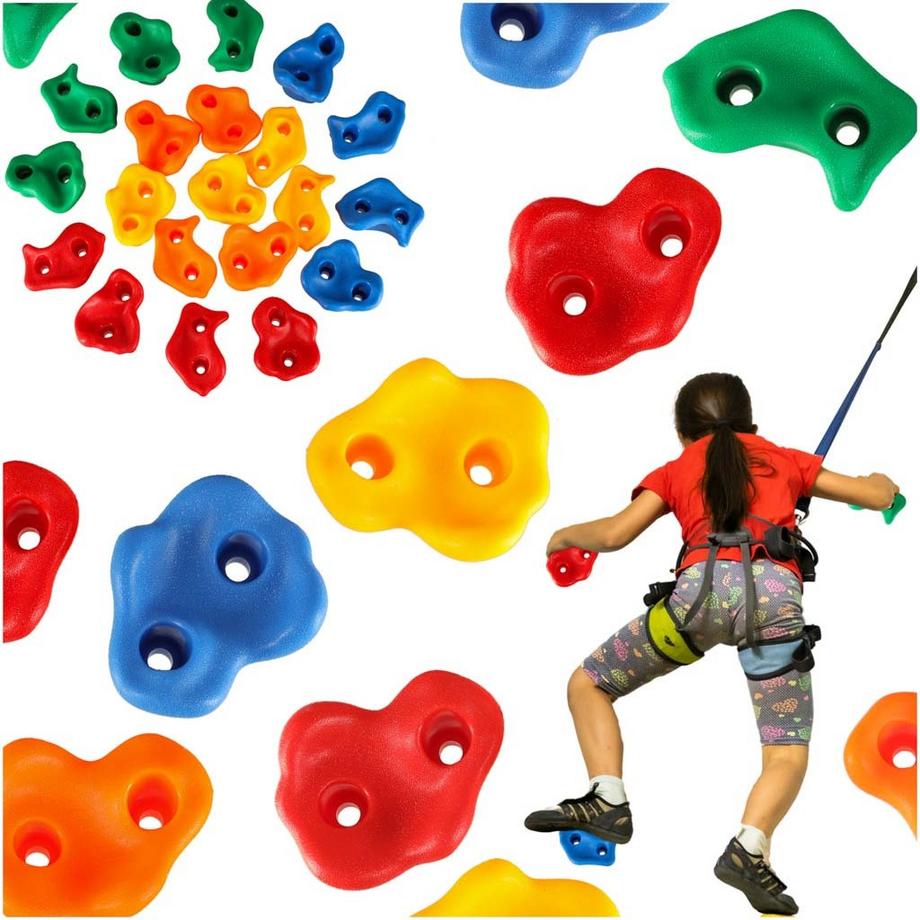Northio  Supports de pierres d'escalade pour enfants 20 pièces 