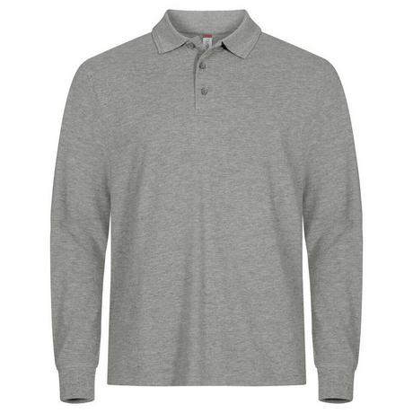 Clique Manhattan Langarm Poloshirt  