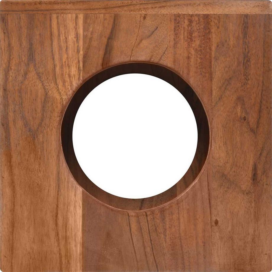 mutoni Table d&#039;appoint Speria Mango naturel 35x35  