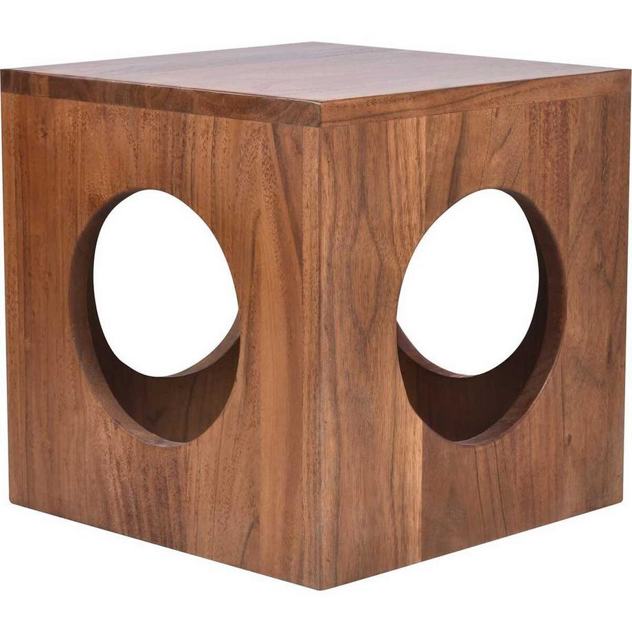 mutoni Table d&#039;appoint Speria Mango naturel 35x35  