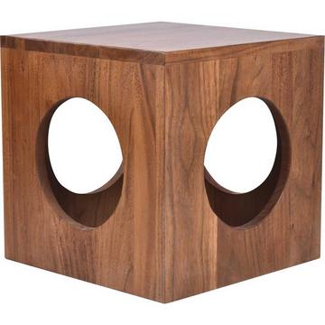 Table d&#039;appoint Speria Mango naturel 35x35