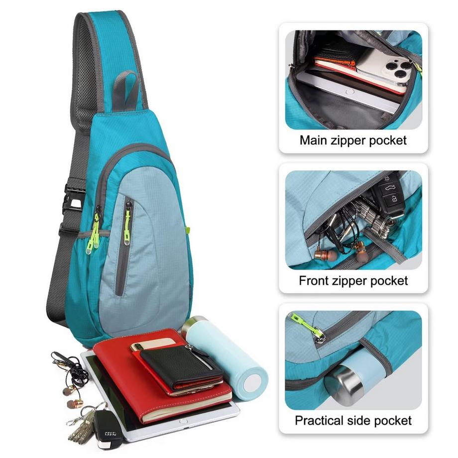 Only-bags.store Sac Bandoulière Élégant avec 2 Bretelles Larges Détachables Chaîne Pochette Téléphone  