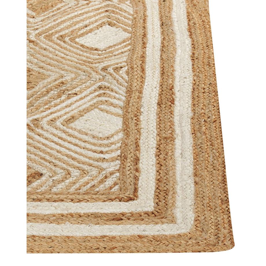 Beliani Tapis en Jute Boho MENGEN  