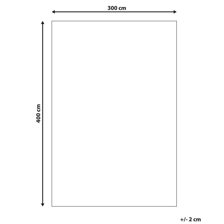 Beliani Tapis en Jute Boho MENGEN  