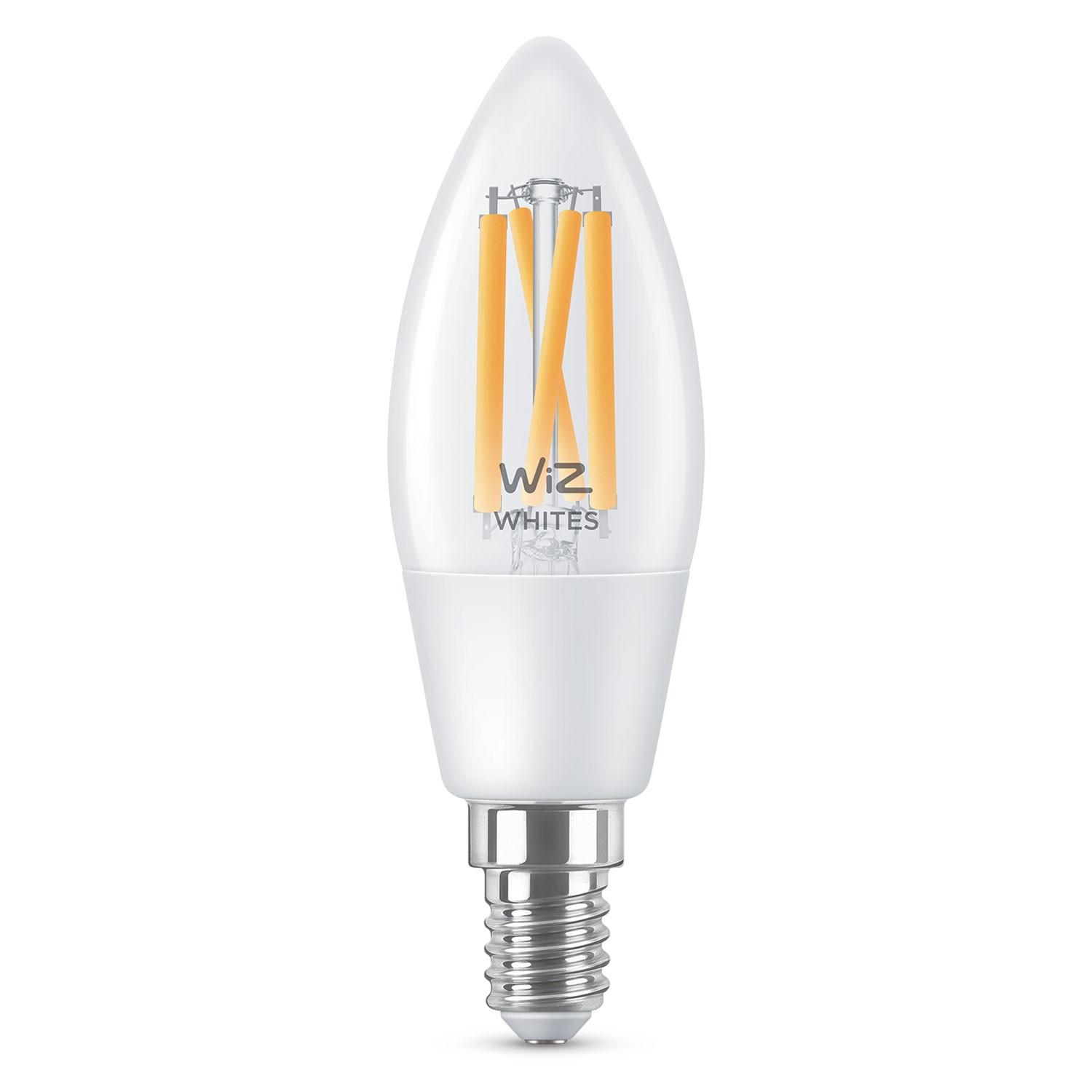 WIZ WiFi Smart LED E14 Krone 40W Filam Warm-kalt  