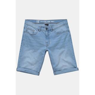 JP1880  Bermuda di jeans elasticizzati con vestibilità normale e taglio a cinque tasche 