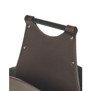 Beliani Korb, Büroaccessoires en Cuir PU Rustique URUK  