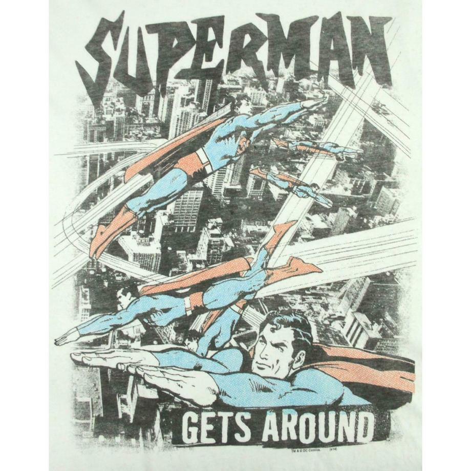 Junk Food Superman Gets Around T-Shirt  