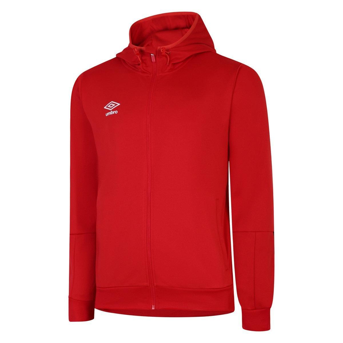 Image of Total Training Hoodie Mit Durchgehendem Reißverschluss Herren Rot Bunt XL
