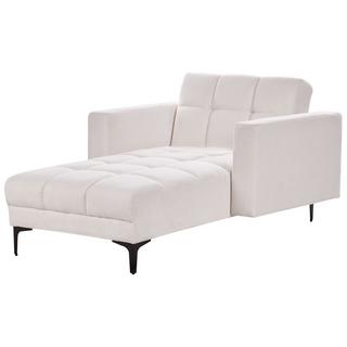 Beliani Chaise longue en Polyester Minimaliste ALNES  