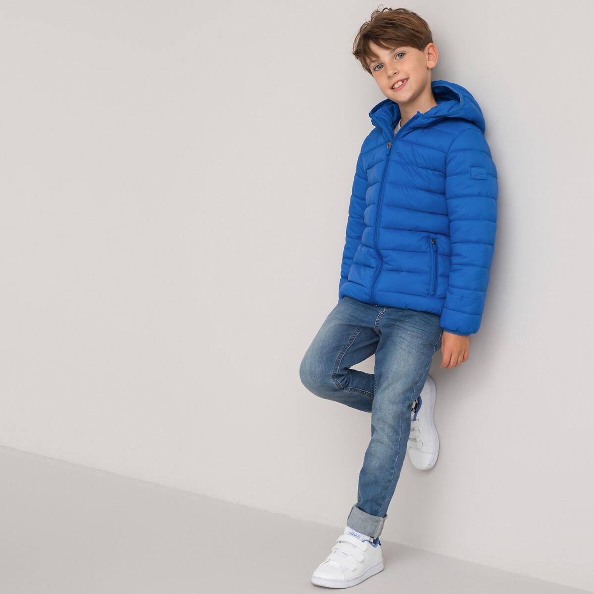 Image of Leichte Steppjacke Mit Kapuze Jungen Blau 12A