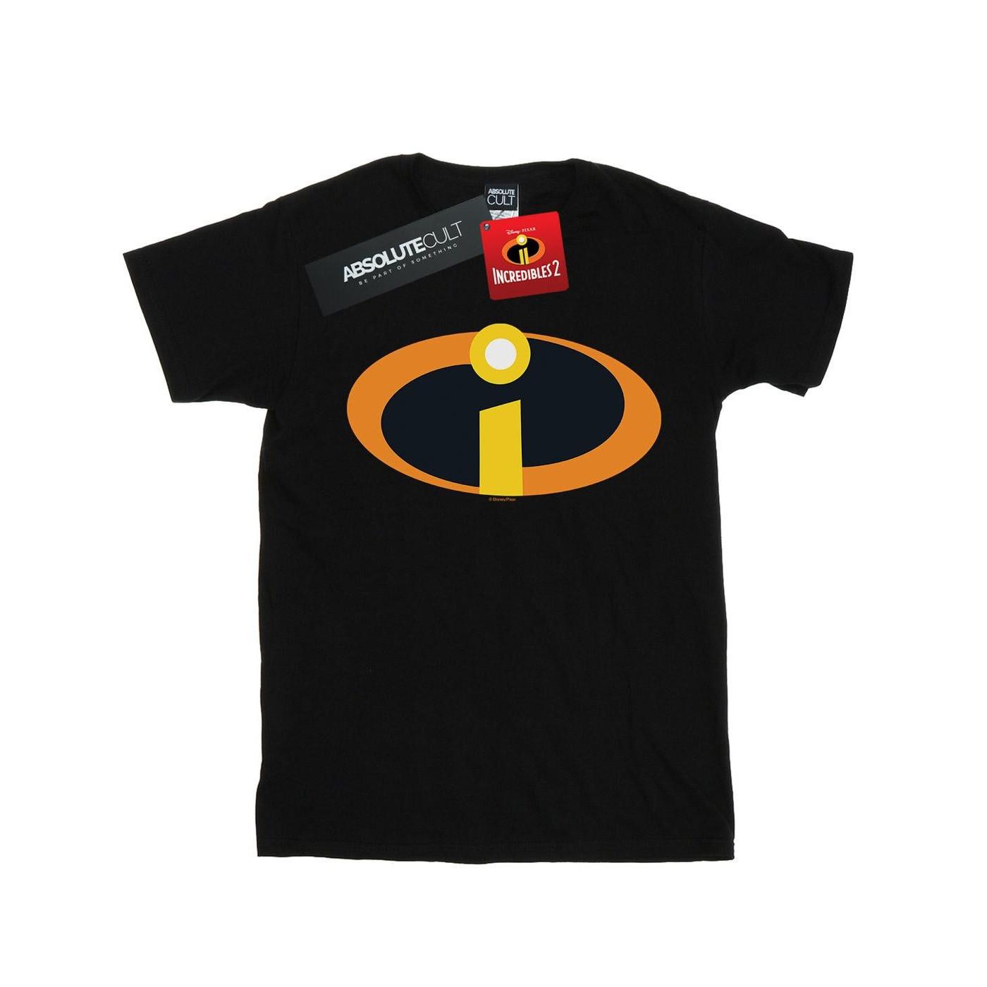 Image of The Incredibles Costume Logo Tshirt Damen Schwarz XXL