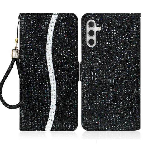 Cover-Discount  Galaxy A14 - Glitter Leder Etui 