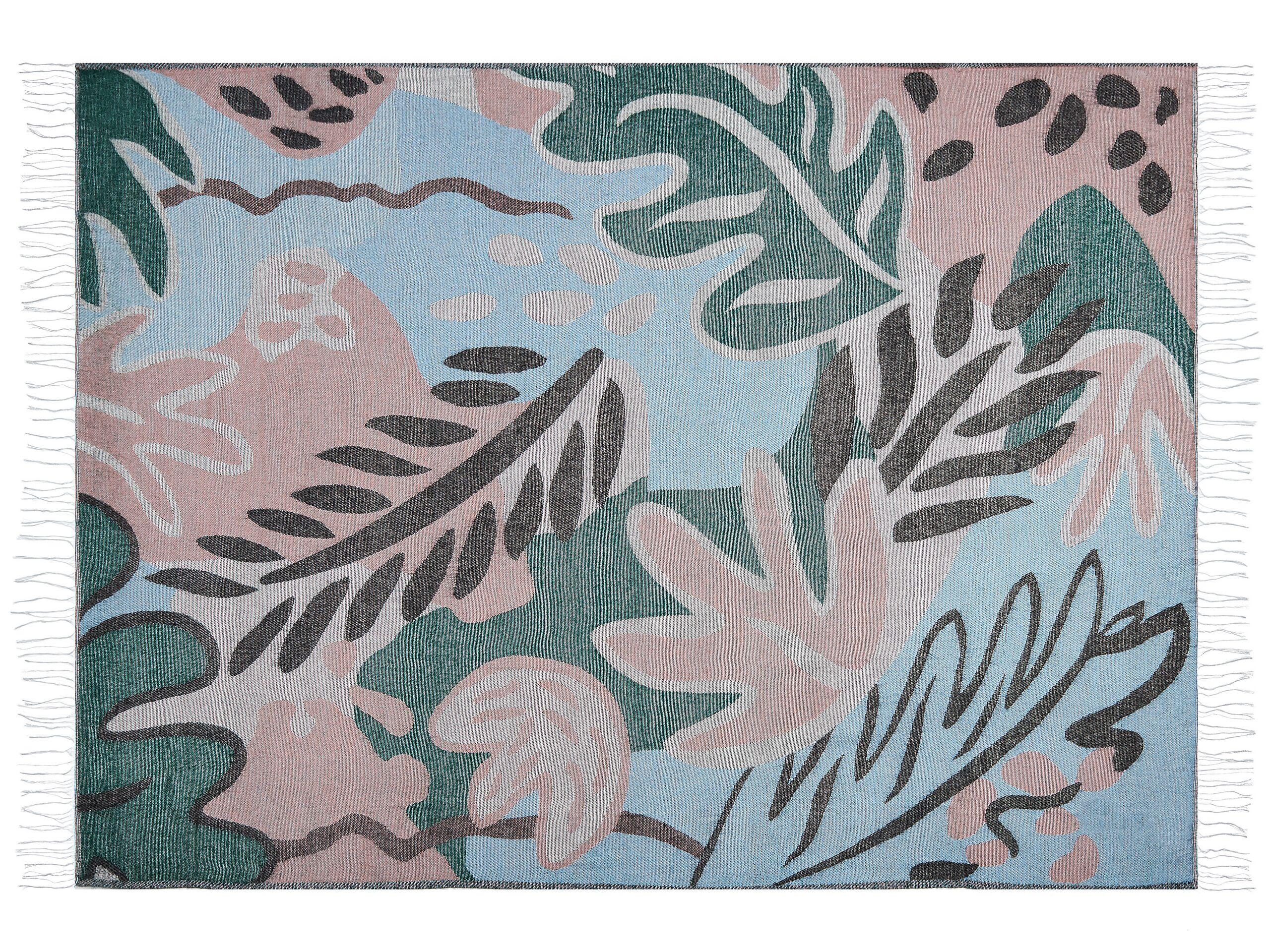 Beliani Somani Boho Acrylique Couverture  