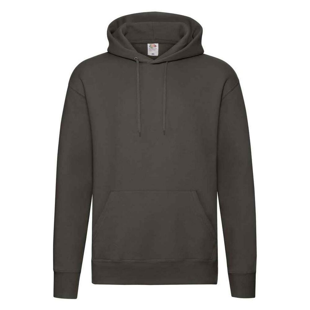 Image of Premium Kapuzenpullover Herren Charcoal Black 4XL