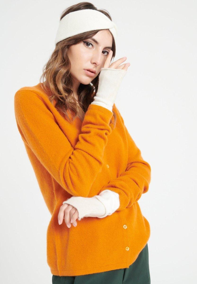 Studio Cashmere8 Kaschmir Fingerlose Fäustlinge  