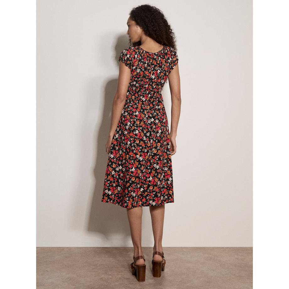 APRICOT Robe Midi Milkmaid Motif Floral Délicat  
