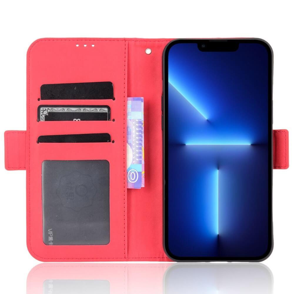 Cover-Discount  iPhone 14 Pro - Etui mit vielen Kartenfächern 