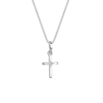 Collier Pendentif Croix Etoile