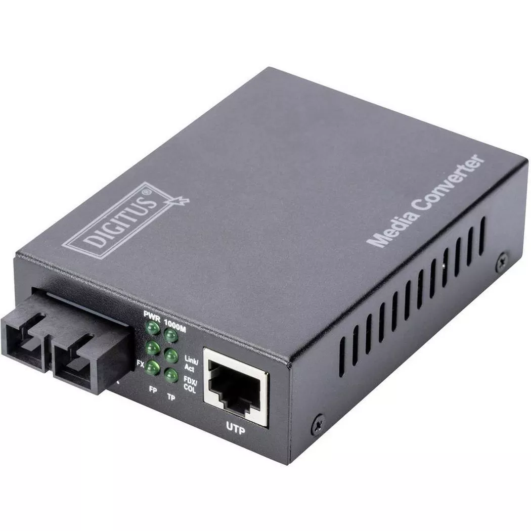 Digitus Gigabit Medienkonverter, RJ45 / SC