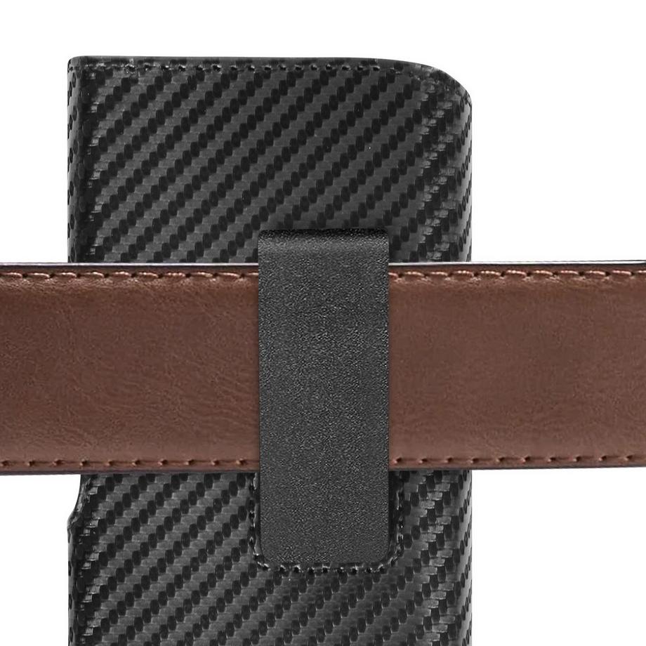 Avizar  Étui Ceinture Carbone Téléphone 6.1'' 