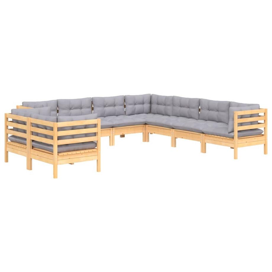 VidaXL Garten-lounge-set kiefernholz  
