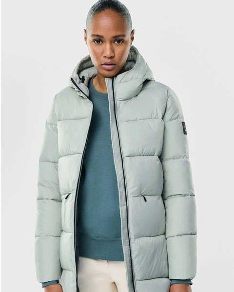 Image of Mantel Marangu Damen Light Moss Unisex Pastellgrün L