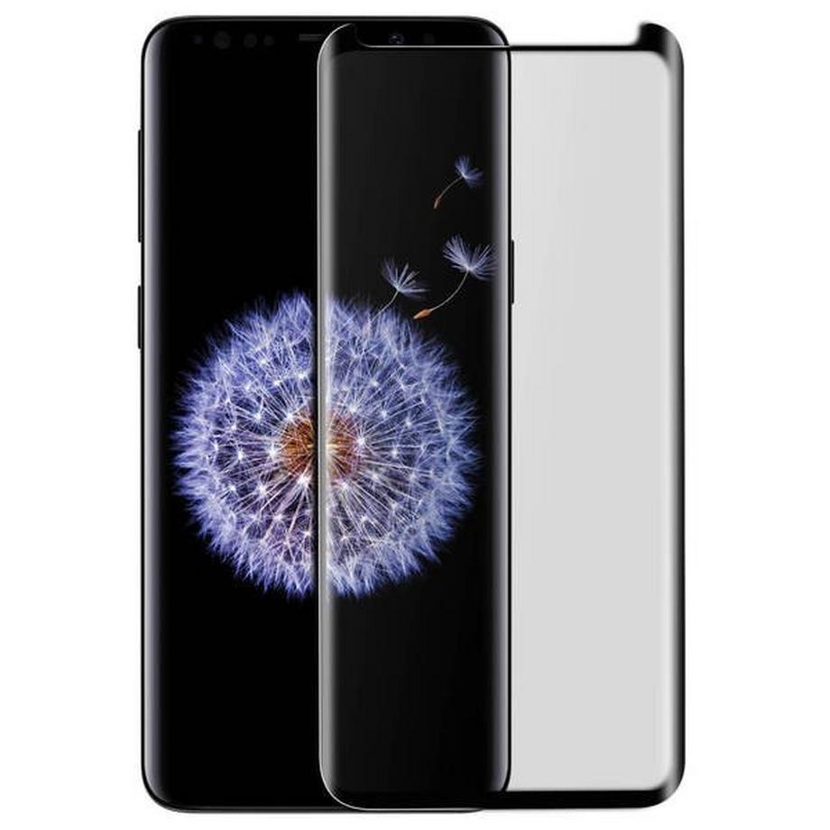 Avizar  Film Verre Trempé Galaxy S8+ / S9+ Noir 