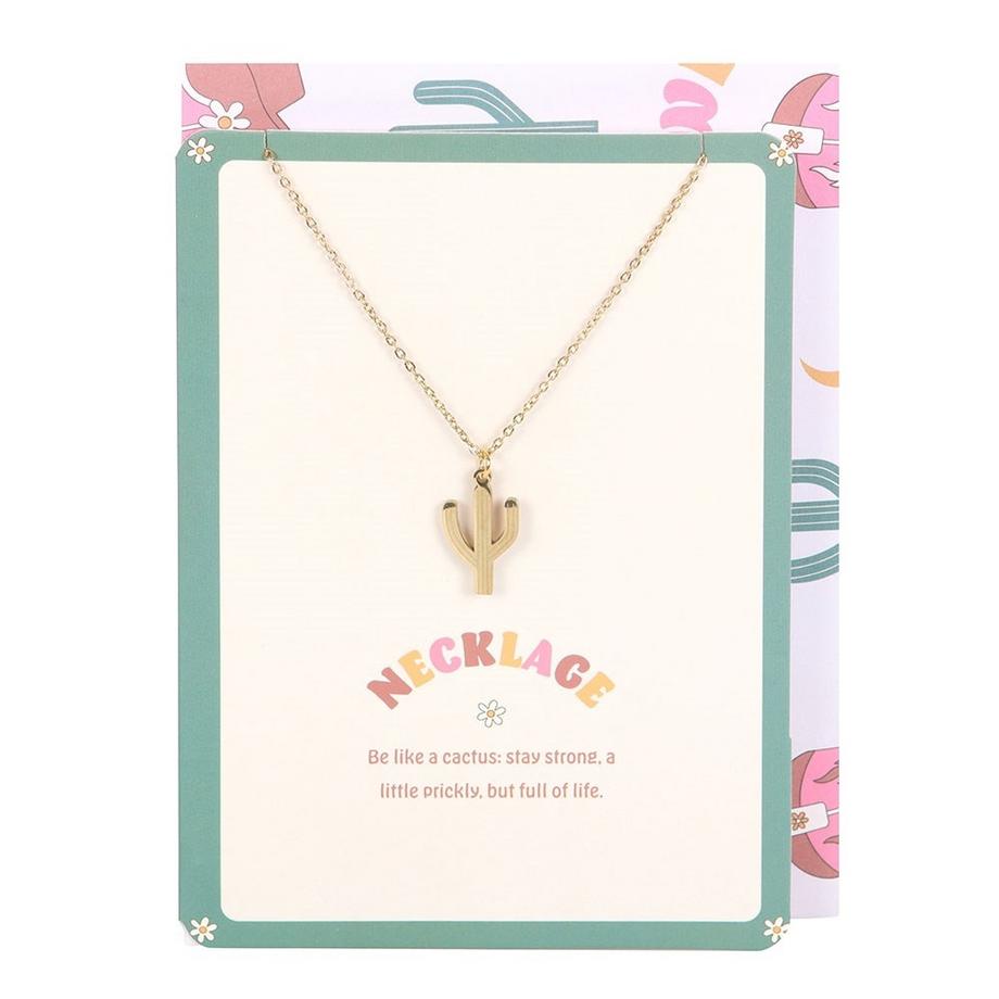 Something Different  Cactus Collana E Carta 