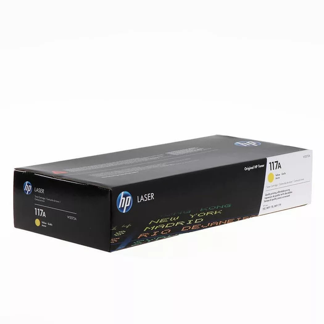HP – Toner W2072A 117A Gelb, One Size