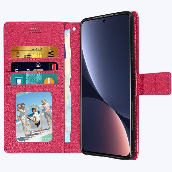 Avizar  Étui Folio Xiaomi 12 et 12X Rose 