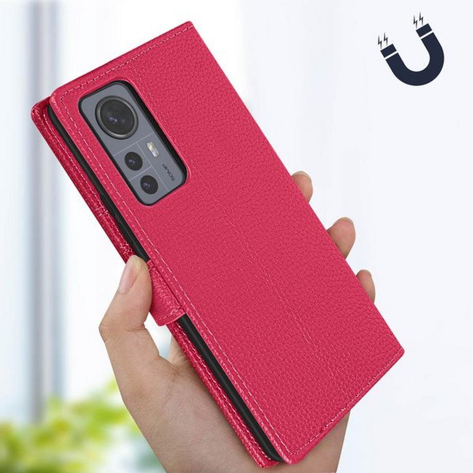 Avizar  Etui Xiaomi 12 / 12X Fuchsienrot 