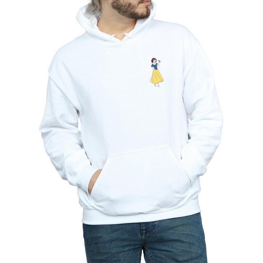 Disney PRINCESS Felpa con Cappuccio Stampata  