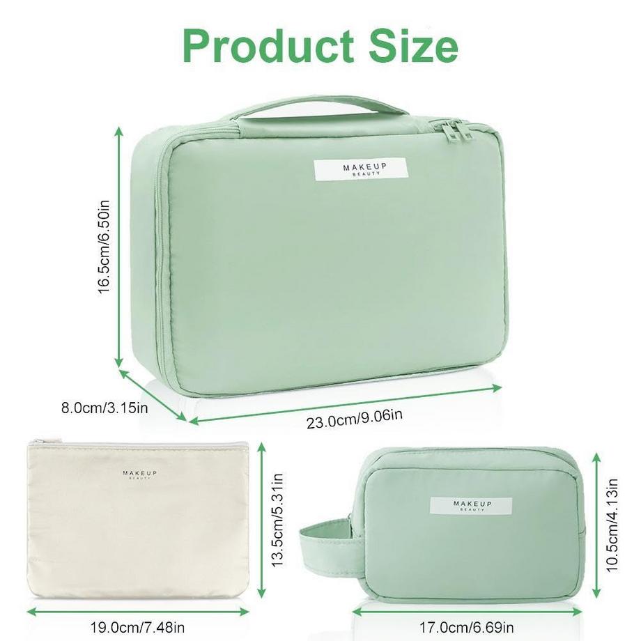 Only-bags.store Trousse de Toilette Voyage Imperméable  