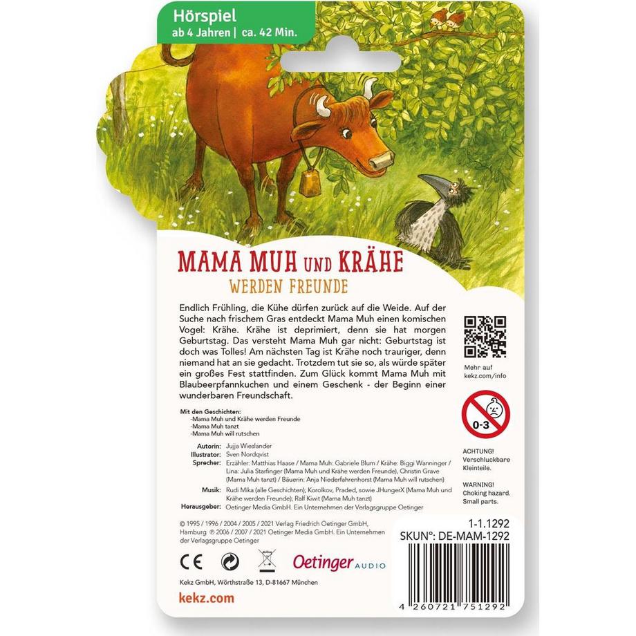 Kekz  Audiochip Mama Muh und Krähe werden Freunde 