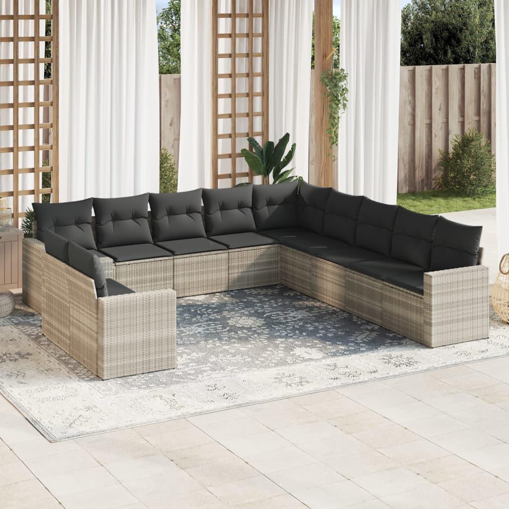 VidaXL Garten sofagarnitur poly-rattan  