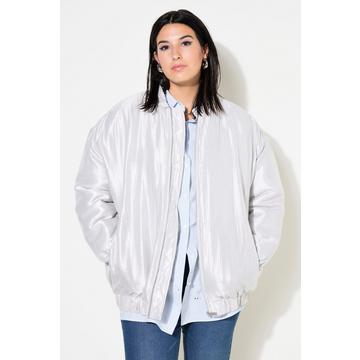 Blusotto dal taglio oversize con effetto lucido