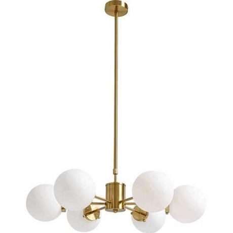 KARE Design Hängeleuchte Heavenly gold rund 70  