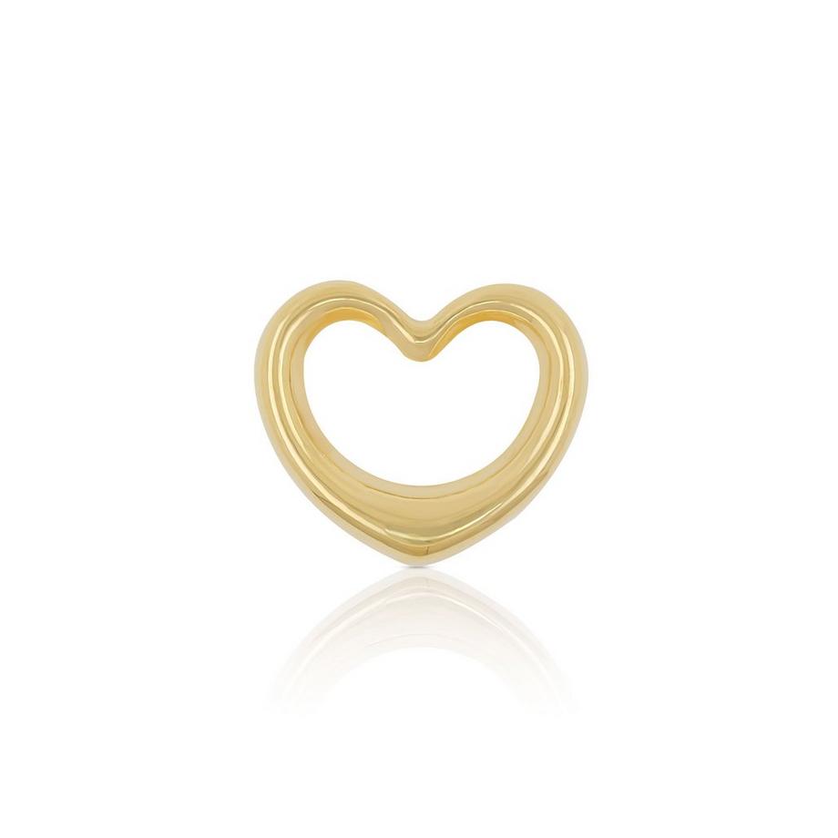 Anhänger swinging heart Gelbgold 750, 15x13mm