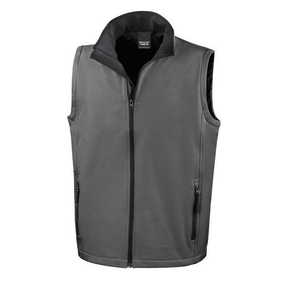 Image of "printable" Weste Herren Grau XL