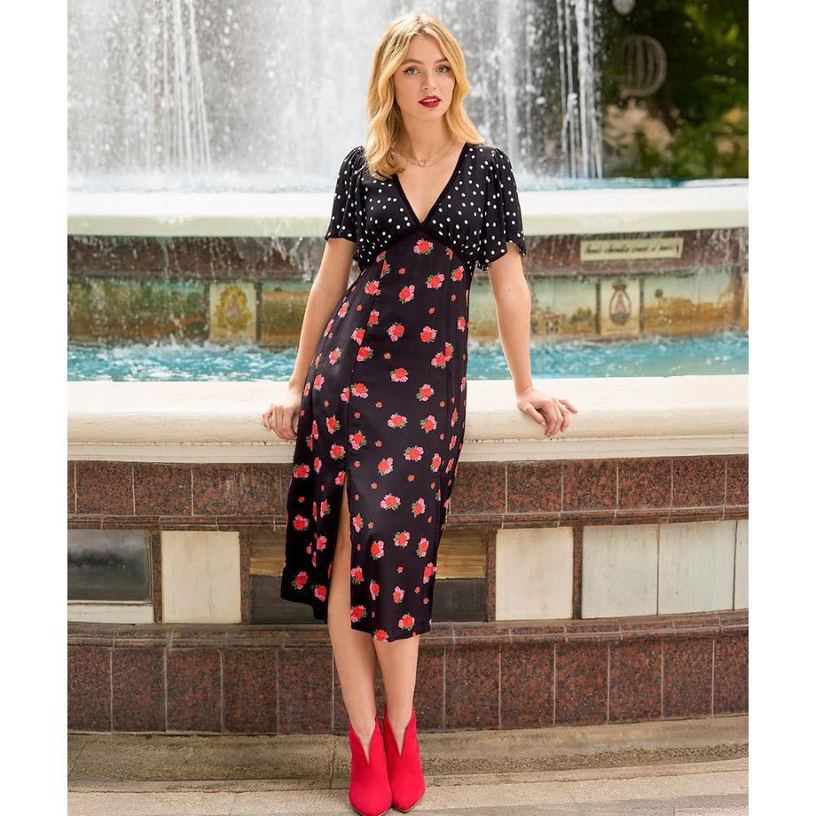 Joe Browns Abito Midi Pizzo Pois  