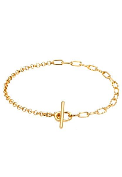 Elli  Armband T-Bar Verschluss Ketten-Mix Blogger 