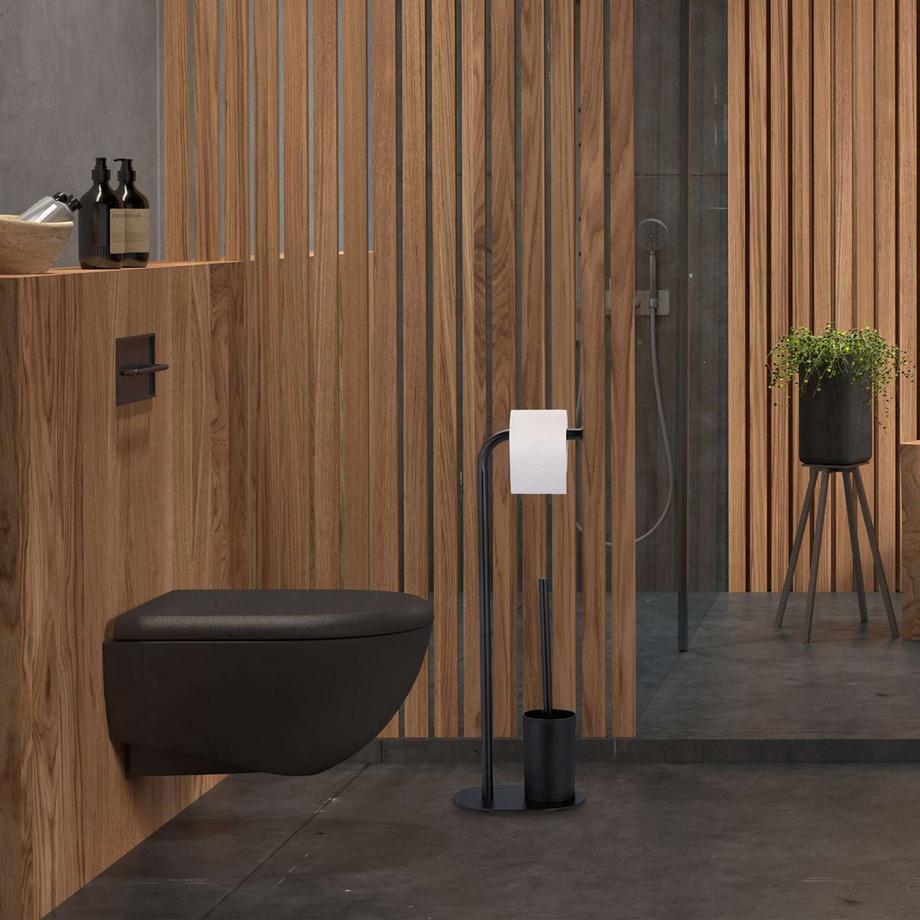 Northio  Ensemble WC avec 2 têtes de brosse de rechange 