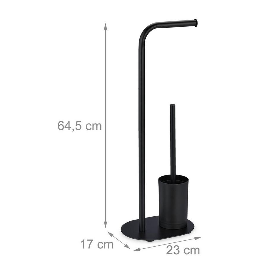 Northio  Ensemble WC avec 2 têtes de brosse de rechange 