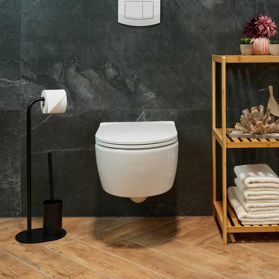 Northio  Ensemble WC avec 2 têtes de brosse de rechange 