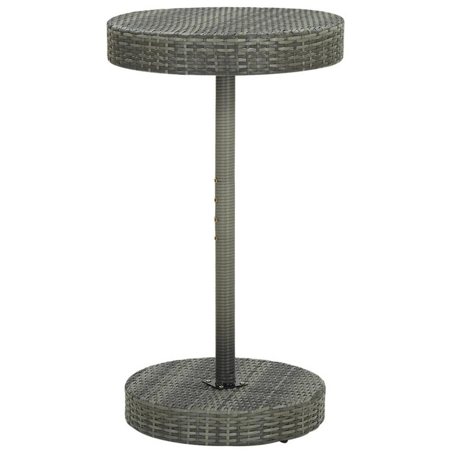 VidaXL Gartentisch poly-rattan  