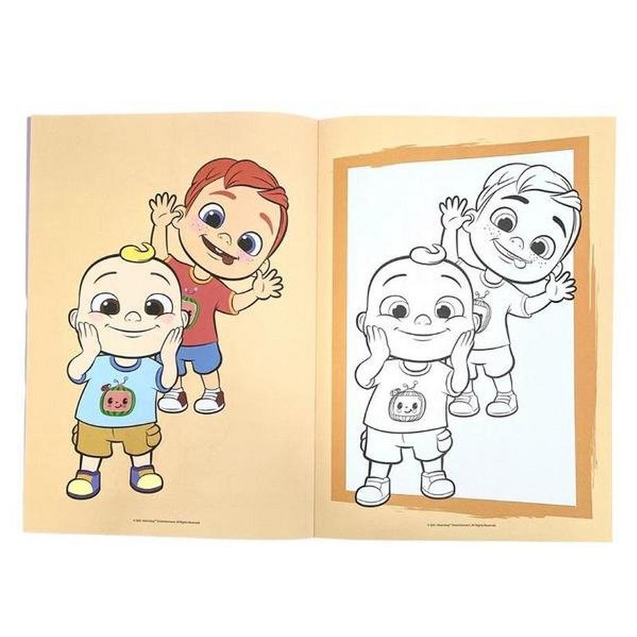 CoComelon  CoComelon, cahier de coloriage agrafé - 24 pages 