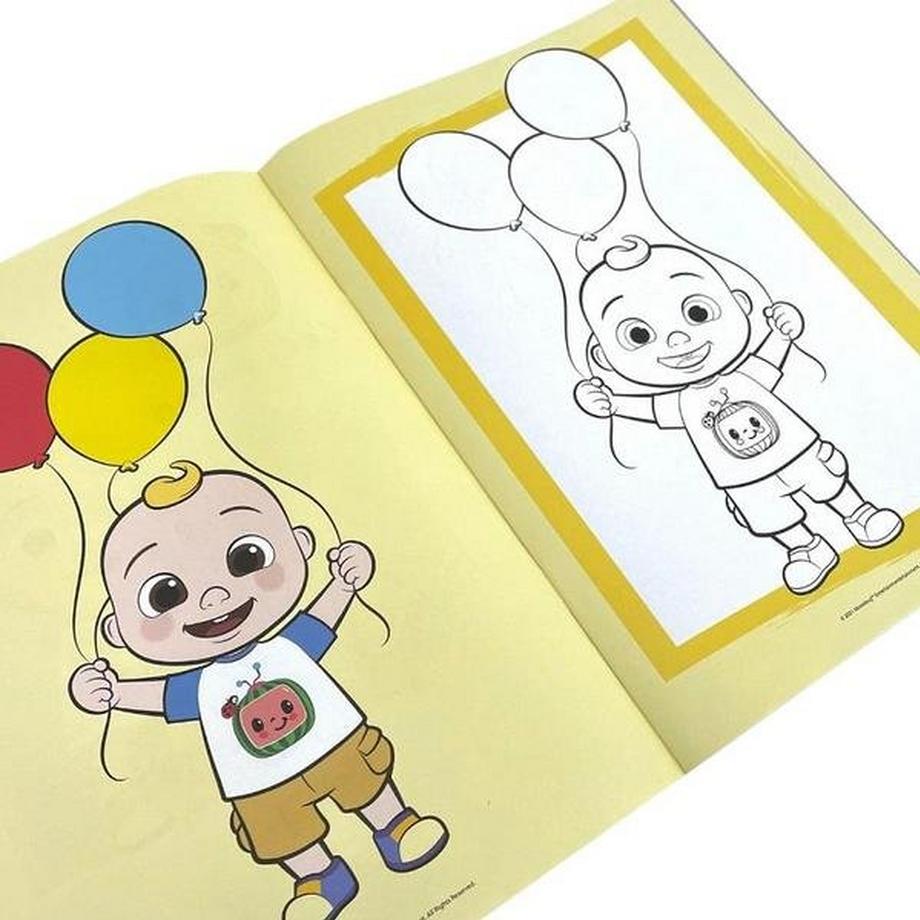 CoComelon  CoComelon, cahier de coloriage agrafé - 24 pages 