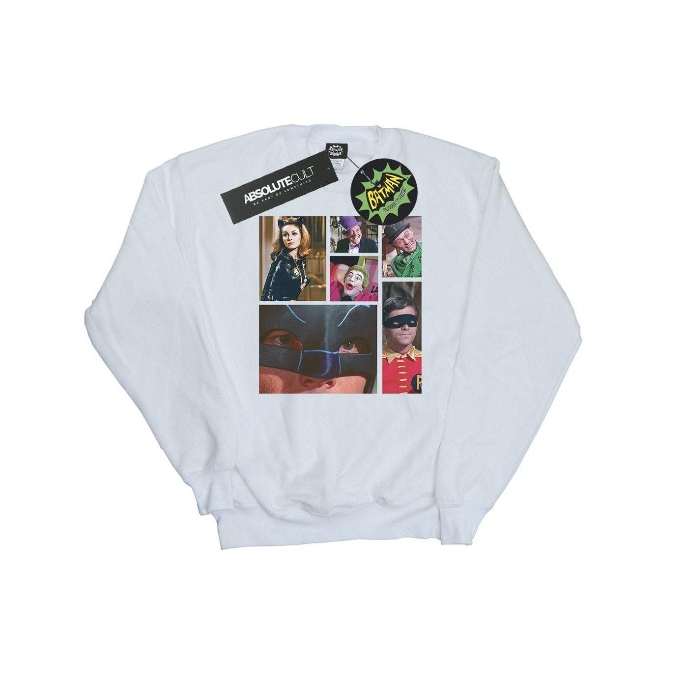 Image of Batman Tv Series Class Photo Sweatshirt Jungen Weiss 152-158
